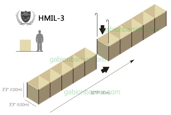 HMIL3 Military Defence Barrier