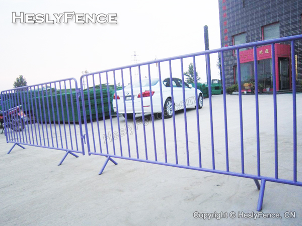 Powder Coated Crowd Control Barriers