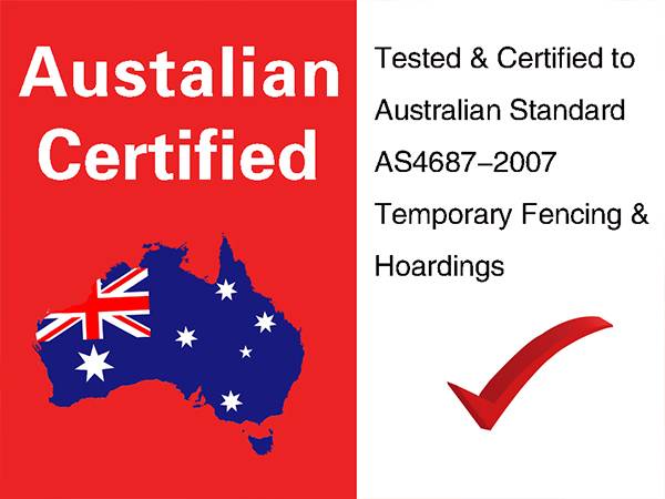 Australia Standard for Temp Pool Fencing